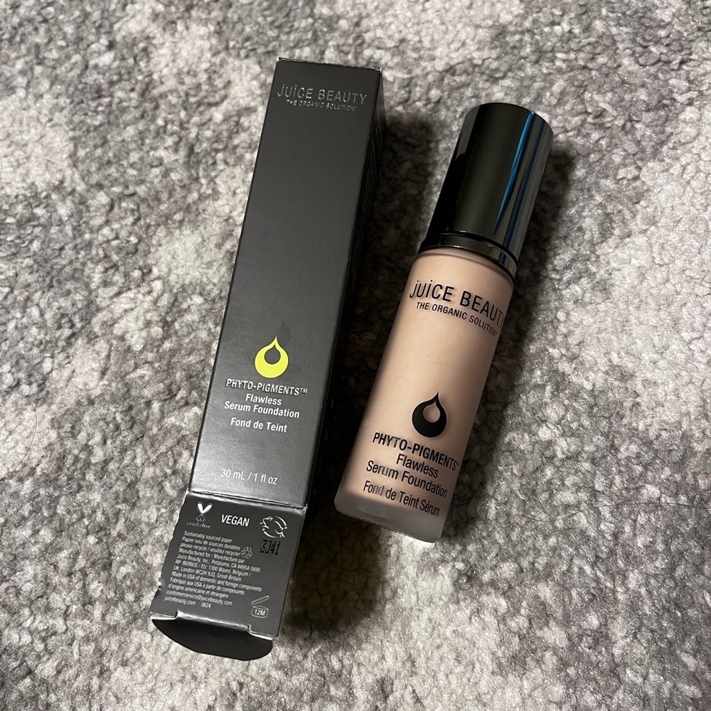 Phyto-Pigments Flawless Serum Foundation 11 Rosy Beige Clean Juice Beauty 1 oz.